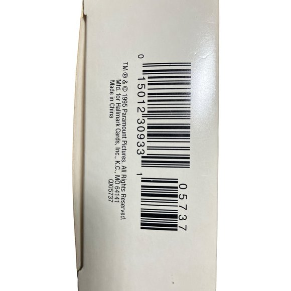 Star Trek the Next Generation Captain Jean Luc-picard 1995 Hallmark Keepsake Orn - Picture 6 of 11